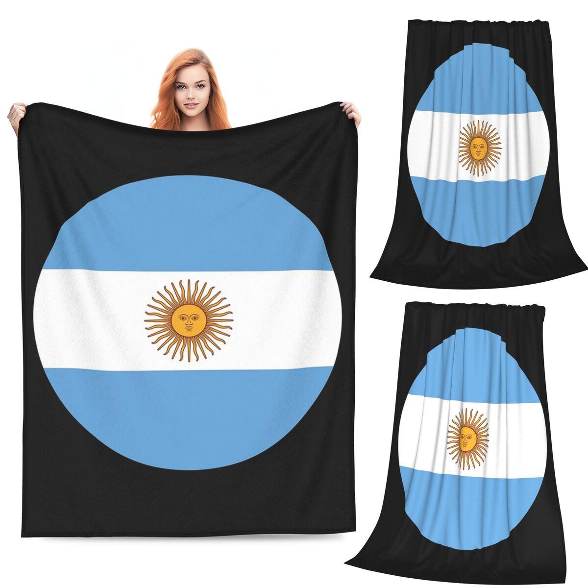 Argentina Argentinian National Flag Blankets Soft Warm Flannel Throw Blanket Bedding for Bed Living room Picnic Travel Home Sofa 80x120cm
Argentina Argentinian National Flag Blankets Soft Warm Flannel Throw Blanket Bedding for Bed Living room Picnic Travel Home Sofa 80x120cm