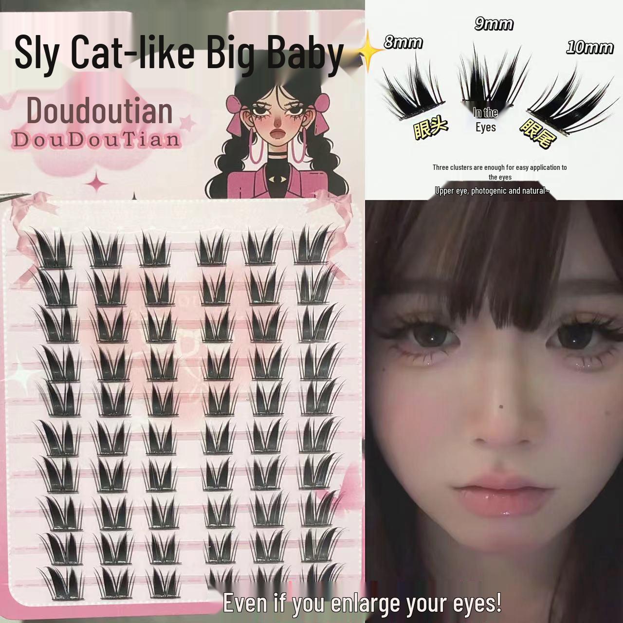 Charming Barbie Eyelashes: Natural Fairy Hair Clusters for Enhanced Eyes, Perfect for Beginners
Charming Barbie Eyelashes: Natural Fairy Hair Clusters for Enhanced Eyes, Perfect for Beginners