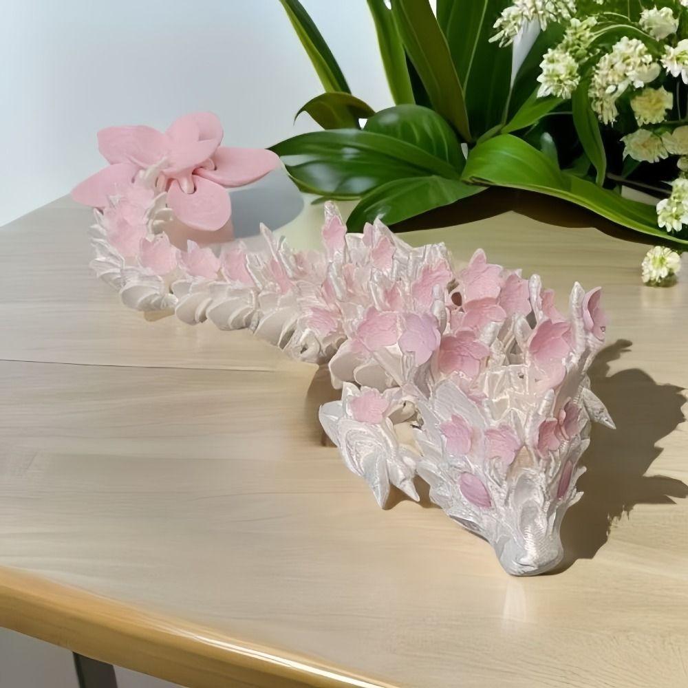 Sakura Dragon 3D Printed Dragon Laser 3D Articulated Dragon Toys Landscaping Decoration 15cm
Sakura Dragon 3D Printed Dragon Laser 3D Articulated Dragon Toys Landscaping Decoration 15cm