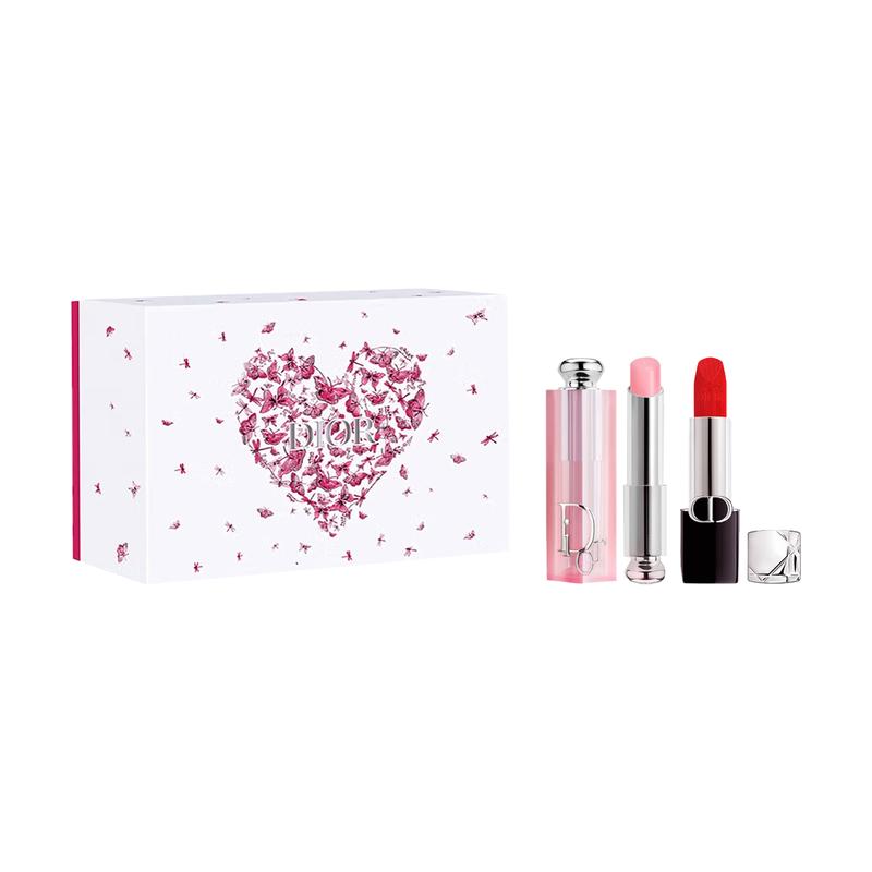 DIOR Lipstick Two-piece set: Velvet 999 Legend Red Lip 3.5g + Lip Balm 001 Pink 3.2g синий
DIOR Lipstick Two-piece set: Velvet 999 Legend Red Lip 3.5g + Lip Balm 001 Pink 3.2g синий