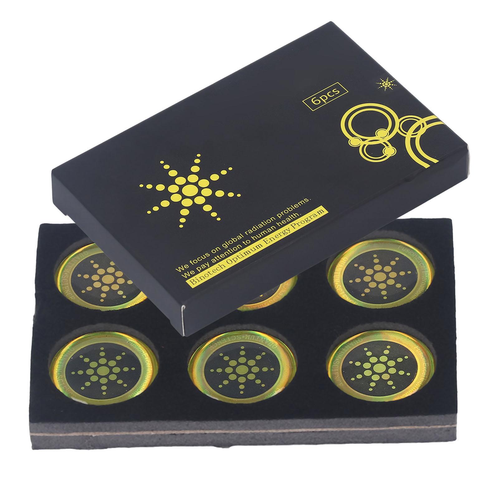 6 шт. Наклейки для защиты от излучения Патч, устойчивый к излучению отрицательных ионов, для электронного оборудования Золотой золотой
6 шт. Наклейки для защиты от излучения Патч, устойчивый к излучению отрицательных ионов, для электронного оборудования Золотой золотой