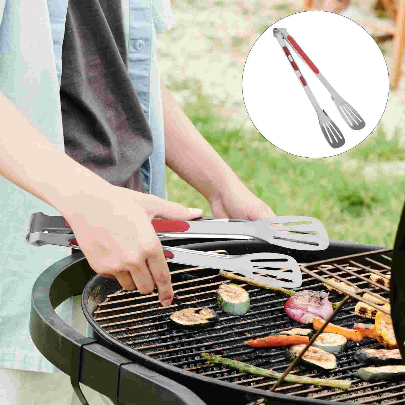 BBQ Tongs Food Serving Barbecue Campfire Buffet Baked Clamp Bread For Cooking Dessert красный
BBQ Tongs Food Serving Barbecue Campfire Buffet Baked Clamp Bread For Cooking Dessert красный
