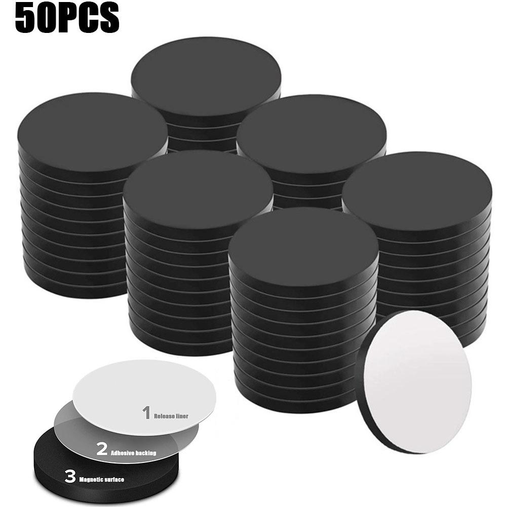 50/100pcs Magnetic Dot Stickers Durable Self-Adhesive Magnets Discs Rubber Soft Round Magnetic Sheet for Refrigerator DIY Craft
50/100pcs Magnetic Dot Stickers Durable Self-Adhesive Magnets Discs Rubber Soft Round Magnetic Sheet for Refrigerator DIY Craft