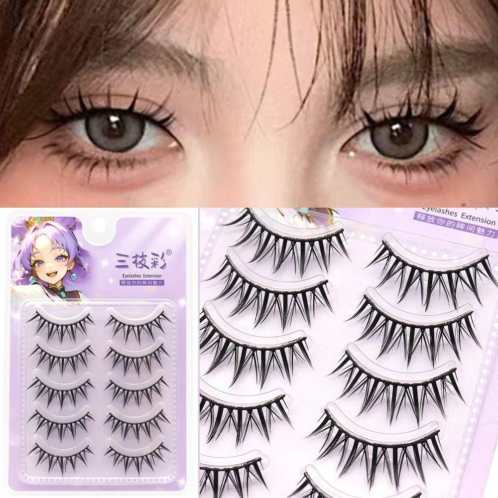 5Pairs DIY Fake Cluster Eyelashes Lashes Extension Thick Curled Up Eyelashes Grafting Lashes MF05
5Pairs DIY Fake Cluster Eyelashes Lashes Extension Thick Curled Up Eyelashes Grafting Lashes MF05