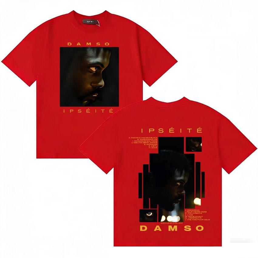 Singer Damso Ipseite Album Tshrit Fashion Oversized Comfort Short Sleeve T Shirt Unisexs Womens Retro Streetwear Clothing Teenagers S
Singer Damso Ipseite Album Tshrit Fashion Oversized Comfort Short Sleeve T Shirt Unisexs Womens Retro Streetwear Clothing Teenagers S