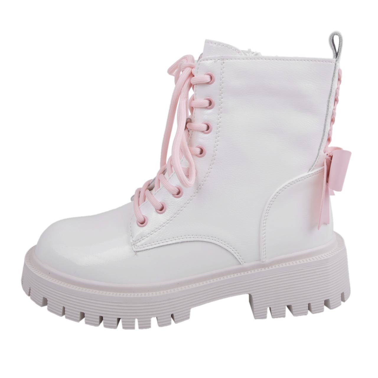 Ботинки Мартина женские весенне-осенние розовый бант лаковая кожа тонкие ботинки-локомотивы британский стиль нишевый дизайн толстая подошва короткие ботинки 40
Ботинки Мартина женские весенне-осенние розовый бант лаковая кожа тонкие ботинки-локомотивы британский стиль нишевый дизайн толстая подошва короткие ботинки 40