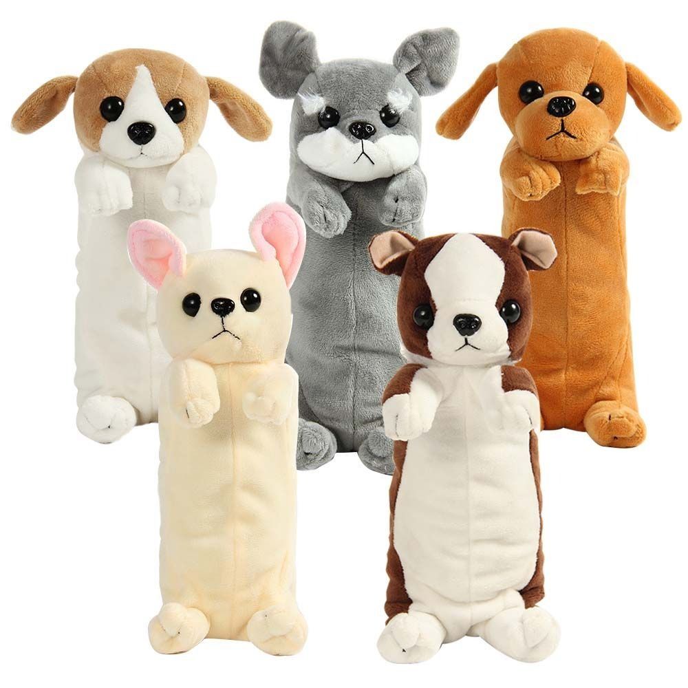 Novelty Puppy Pencil Pouch Soft Plush Stationery Storage Bag Kawaii Dogs Pencil Bag Students Style A
Novelty Puppy Pencil Pouch Soft Plush Stationery Storage Bag Kawaii Dogs Pencil Bag Students Style A