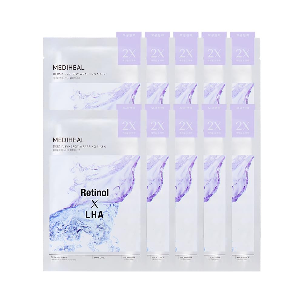 MEDIHEAL OFFICIAL Derma Synergy Wrapping Mask Korean Pack Skin Care Moisturizing Moisturizing 10 штук (Тонирование) (поры)
MEDIHEAL OFFICIAL Derma Synergy Wrapping Mask Korean Pack Skin Care Moisturizing Moisturizing 10 штук (Тонирование) (поры)