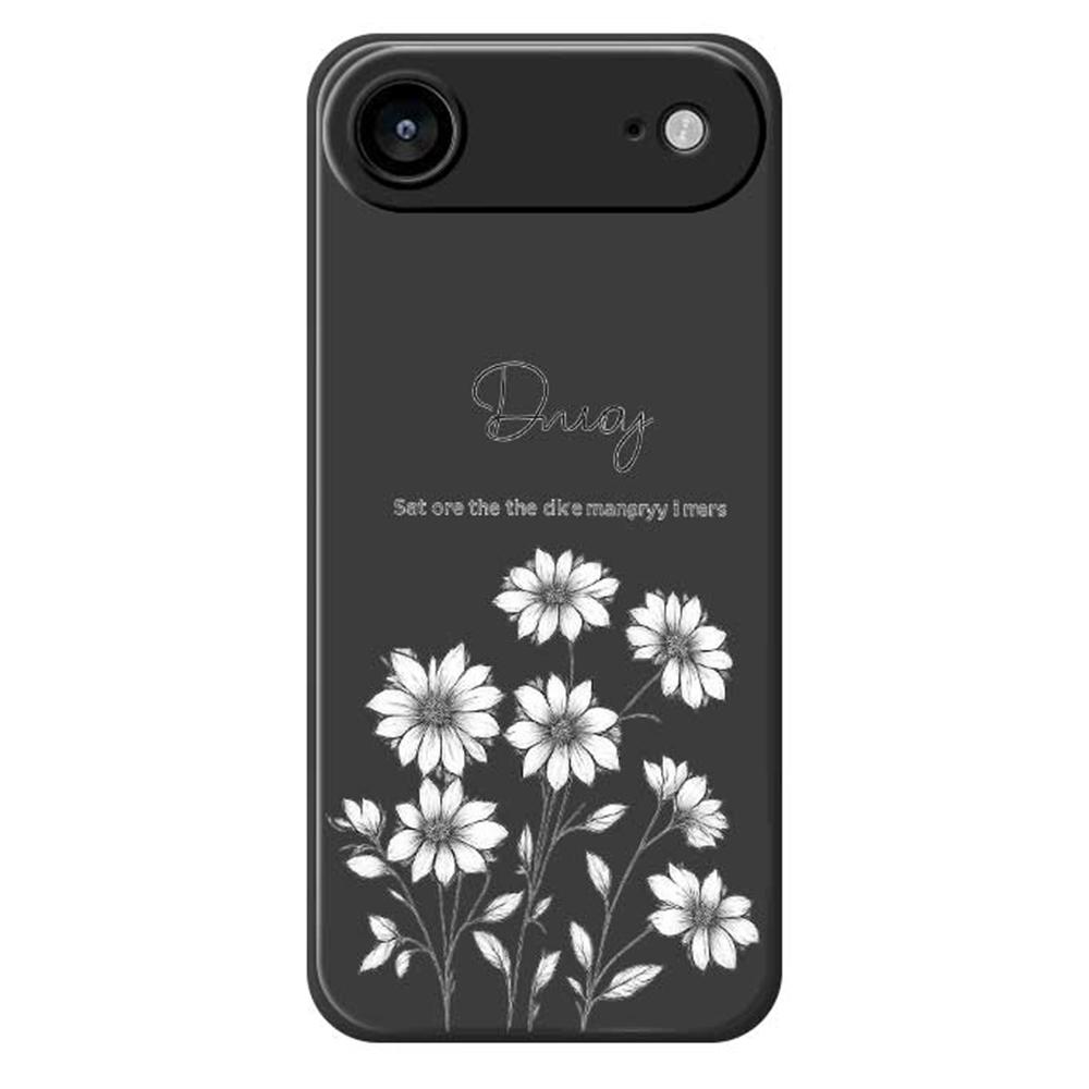 For iPhone 17 Air Case Sketch Flowers Pattern Printing Straight Edge TPU Phone Back Cover Black
For iPhone 17 Air Case Sketch Flowers Pattern Printing Straight Edge TPU Phone Back Cover Black