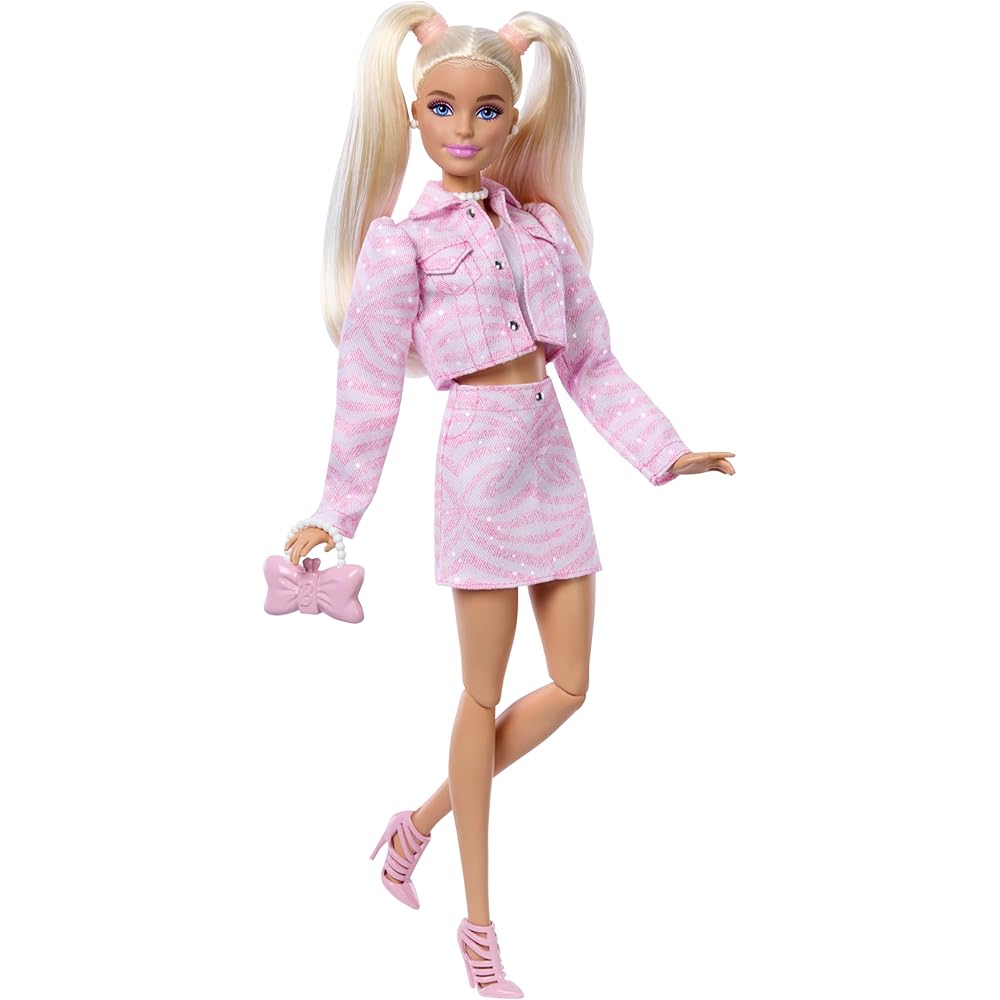 Barbie Deluxe Style Pink Denim Jacket for Dolls Playhouse 4 Years and Up Pink
Barbie Deluxe Style Pink Denim Jacket for Dolls Playhouse 4 Years and Up Pink