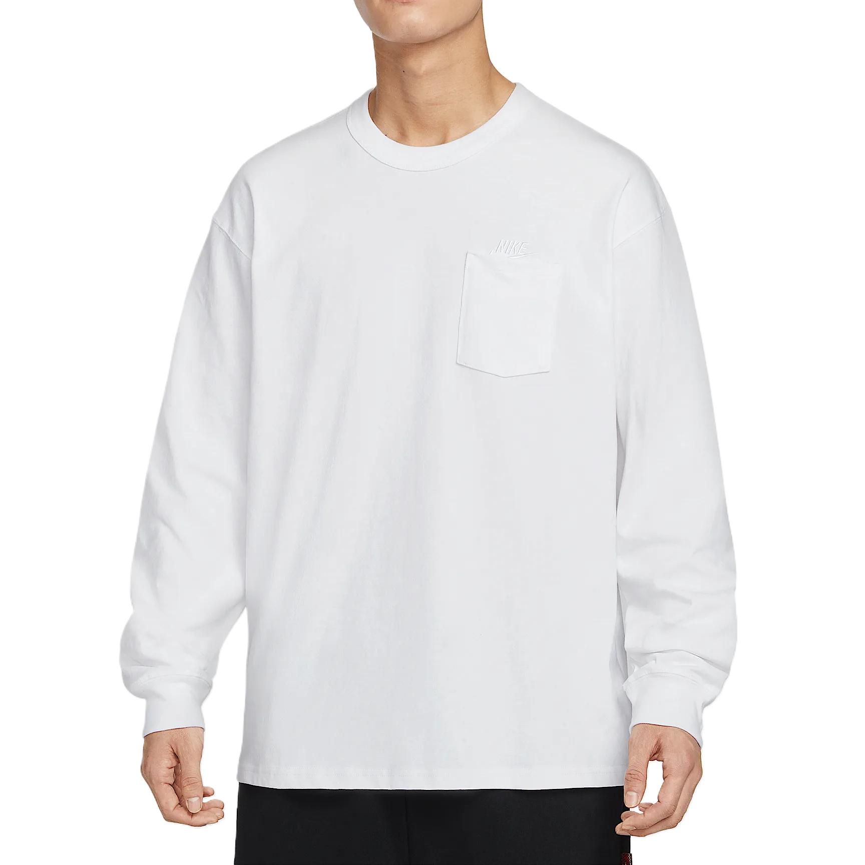 Nike Sportswear Essentials Premium Comfortable Fashionable Casual Versatile Breathable Pocket Long Sleeve T-Shirt Men tops White DR7930-101 2XL
Nike Sportswear Essentials Premium Comfortable Fashionable Casual Versatile Breathable Pocket Long Sleeve T-Shirt Men tops White DR7930-101 2XL