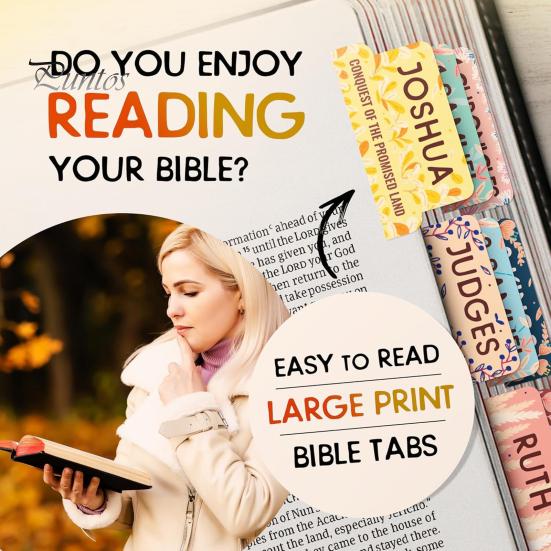 66 Pcs Bible Tabs Floral Print Book Summaries Bible Tabs Peel-and-Stick Bible Tabs Gifts for Women Christians Bible Lovers Journaling Accessories A
66 Pcs Bible Tabs Floral Print Book Summaries Bible Tabs Peel-and-Stick Bible Tabs Gifts for Women Christians Bible Lovers Journaling Accessories A