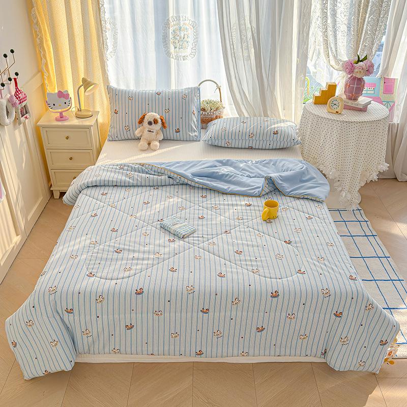 Class A Mother & Baby Summer Cool Quilts - Machine Washable, Crinkled Gauze, Thin Air Conditioning Comforter, Gift-Ready 110x150cm Quilt
Class A Mother & Baby Summer Cool Quilts - Machine Washable, Crinkled Gauze, Thin Air Conditioning Comforter, Gift-Ready 110x150cm Quilt