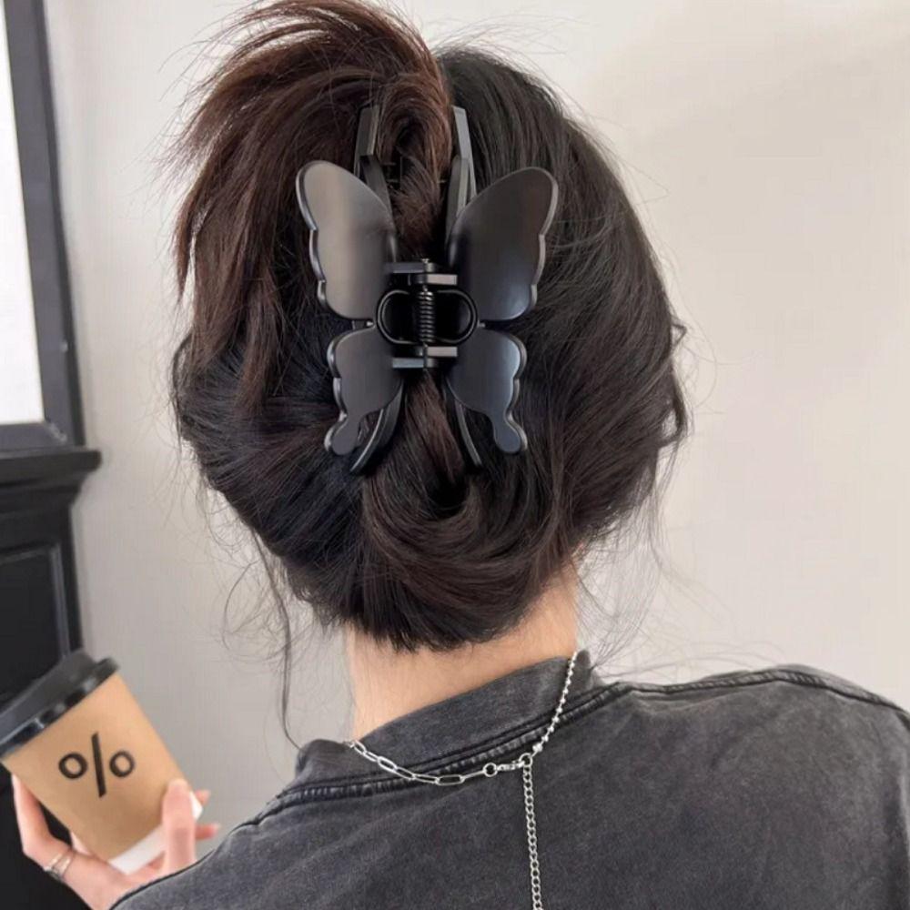 Acrylic Tortoiseshell Shark Clip Korean Girls Hair Clip Sweet Butterfly Hair Claw Travel Style B
Acrylic Tortoiseshell Shark Clip Korean Girls Hair Clip Sweet Butterfly Hair Claw Travel Style B