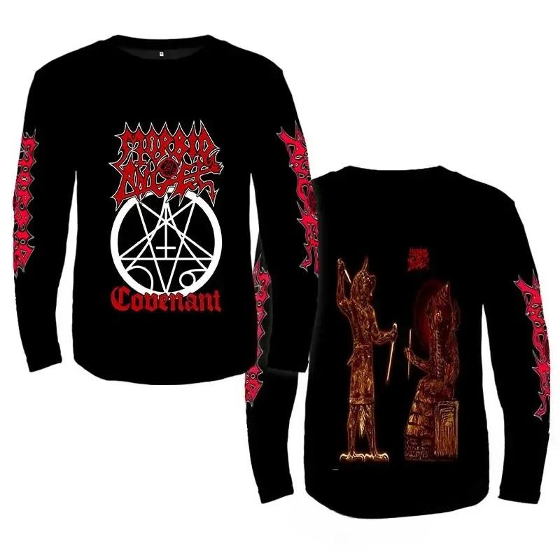 Morbid Angel metal band men s and women s 3D printed long sleeved T-shirt street retro sportswear Harajuku men s clothing S
Morbid Angel metal band men s and women s 3D printed long sleeved T-shirt street retro sportswear Harajuku men s clothing S