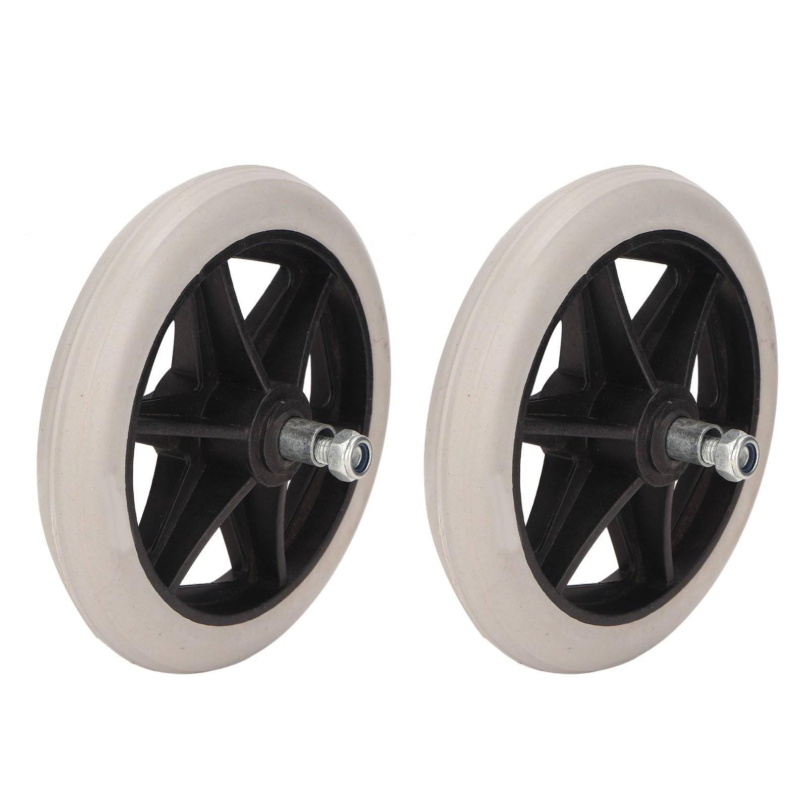 1 пара резиновых колес на замену, противоскользящие, направленные, 6-дюймовые передние колеса для инвалидной коляски, для вспомогательных средств при ходьбе
1 пара резиновых колес на замену, противоскользящие, направленные, 6-дюймовые передние колеса для инвалидной коляски, для вспомогательных средств при ходьбе