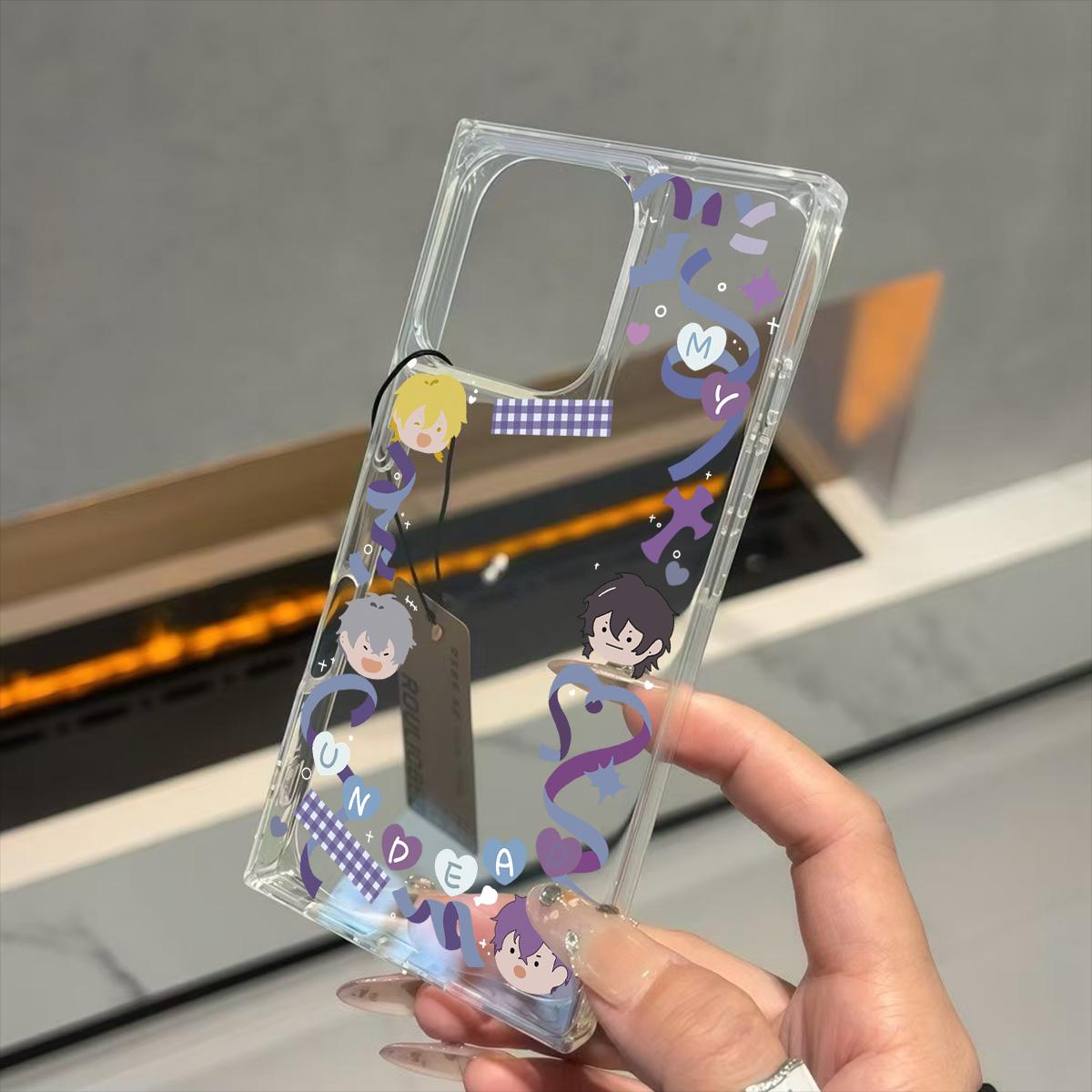 Clear Square Back Tube Case Protection For iPhone 15 Plus 13 14 Pro Max 12 16 ProMax 11 Anti-Oxygen,Multiple Avatars Pattern Casing iphone 11 ProMax
Clear Square Back Tube Case Protection For iPhone 15 Plus 13 14 Pro Max 12 16 ProMax 11 Anti-Oxygen,Multiple Avatars Pattern Casing iphone 11 ProMax