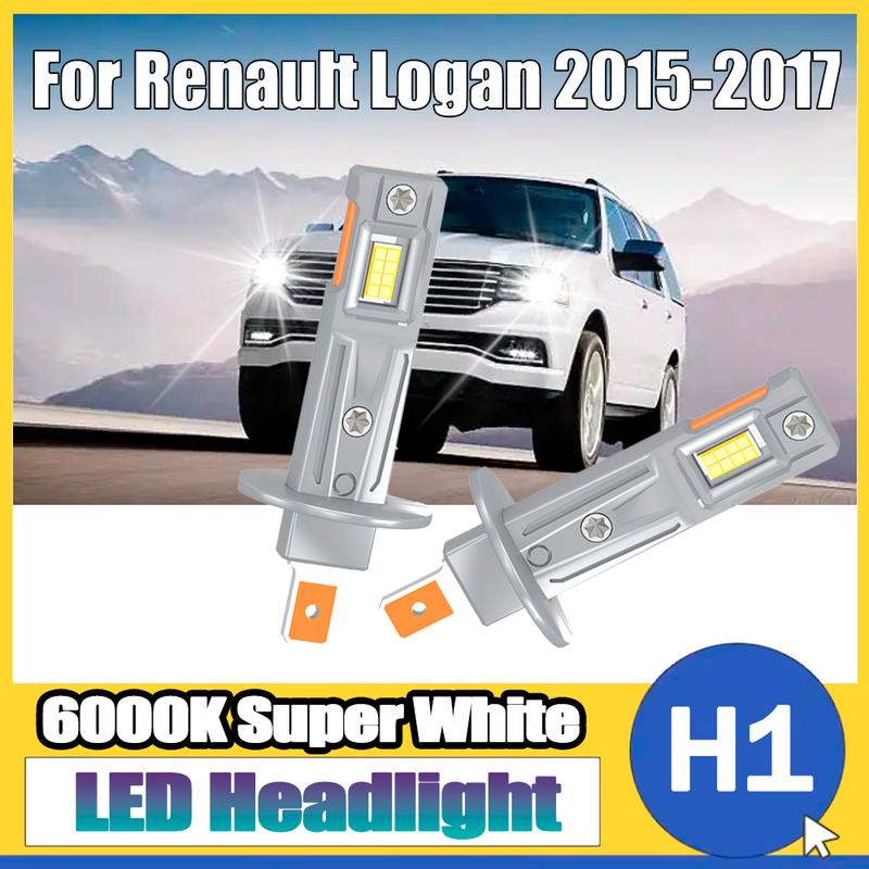 2PCS H1 LED Headlights Car Bulbs 6000K Super White 3570 CSP Chips 12V 24V 30000LM High Power For Renault Logan 2015 2016 2017 H1
2PCS H1 LED Headlights Car Bulbs 6000K Super White 3570 CSP Chips 12V 24V 30000LM High Power For Renault Logan 2015 2016 2017 H1
