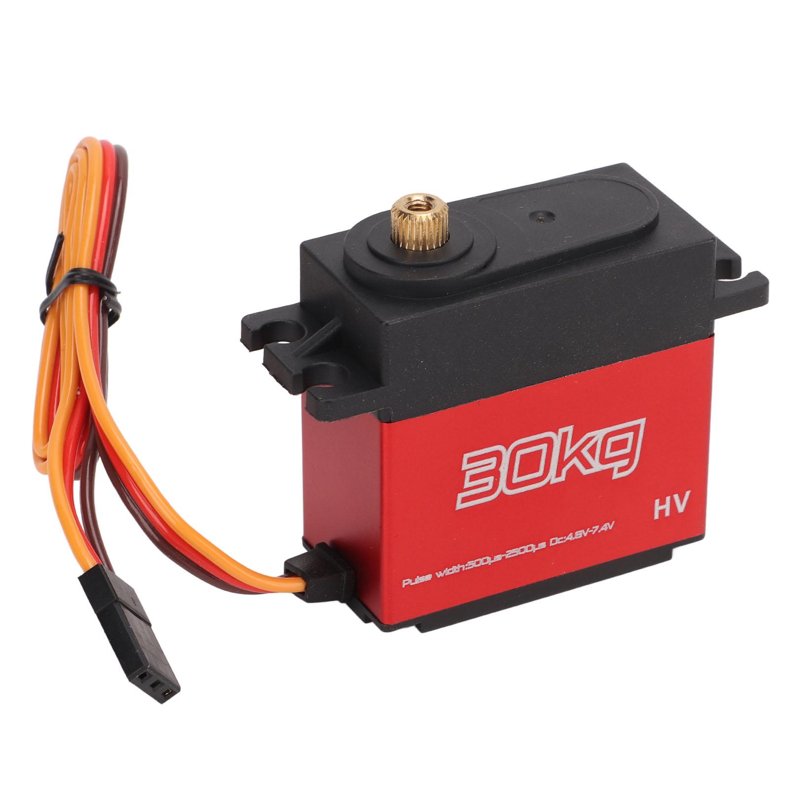 2 шт. 30 кг RC Металевий шестерневий цифровий сервопривід 25t Металевий сервопривід для 110 дистанційного керування автомобілем-літаком
2 шт. 30 кг RC Металевий шестерневий цифровий сервопривід 25t Металевий сервопривід для 110 дистанційного керування автомобілем-літаком