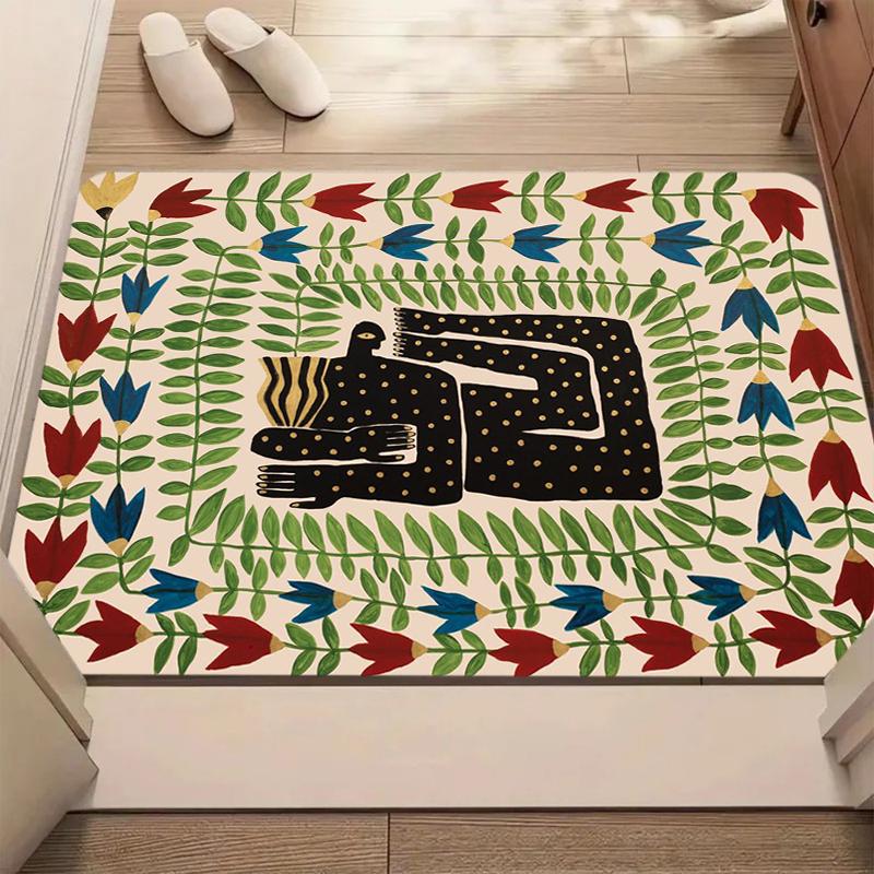 Abstract Art Printed Carpet Moroccan Ethnic Style Decorative Door Mat Farmhouse Living Room Bedroom Entrance Carpet 40cm x 60cm
Abstract Art Printed Carpet Moroccan Ethnic Style Decorative Door Mat Farmhouse Living Room Bedroom Entrance Carpet 40cm x 60cm