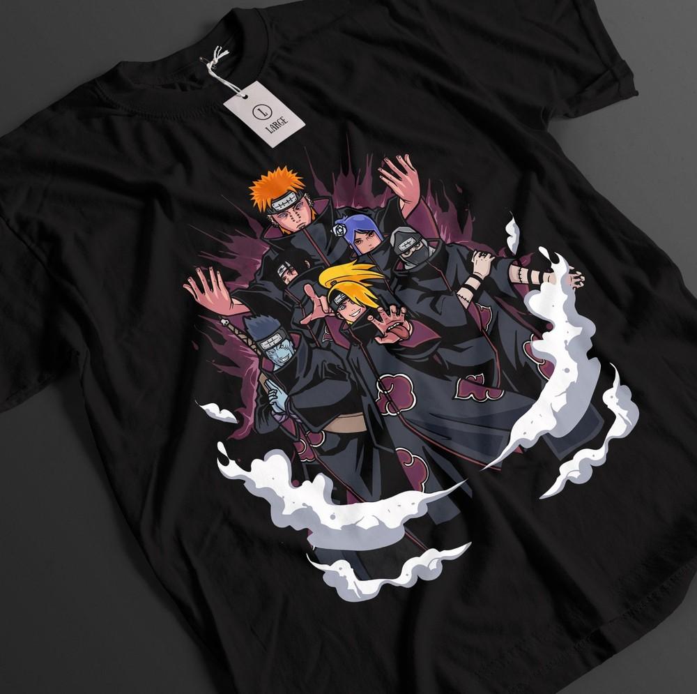 Naruto Shirt Akatsuki Tshirt Itachi T-Shirt Pain Obito Anime Graphic Unisex Tee XL
Naruto Shirt Akatsuki Tshirt Itachi T-Shirt Pain Obito Anime Graphic Unisex Tee XL