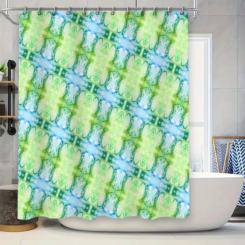 Bright Green Blue Shower Curtain Modern Tropical Leaf Print Waterproof Fabric for Bathroom Decor Customizable Size (59x70) [Prod 90x180cm
Bright Green Blue Shower Curtain Modern Tropical Leaf Print Waterproof Fabric for Bathroom Decor Customizable Size (59x70) [Prod 90x180cm