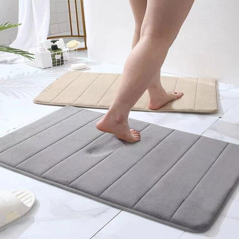 Дверной коврик Super Absorbent, Super Absorbent, Супер противоскользящий полосатый коралловый бархатный коврик для ванной комнаты, Коврик для ванной комнаты,
Дверной коврик Super Absorbent, Super Absorbent, Супер противоскользящий полосатый коралловый бархатный коврик для ванной комнаты, Коврик для ванной комнаты,