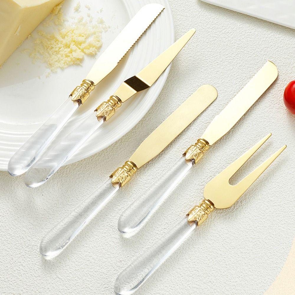 Reusable Cheese Knife Set Stainless Steel Butter Knife Tableware Cake Shovel Kitchen Style 6
Reusable Cheese Knife Set Stainless Steel Butter Knife Tableware Cake Shovel Kitchen Style 6