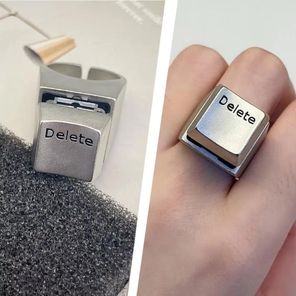Vent Keyboard Opening Rings Metal Spindle Tester Ring Creative Delete Anything Rings Glossy
Vent Keyboard Opening Rings Metal Spindle Tester Ring Creative Delete Anything Rings Glossy