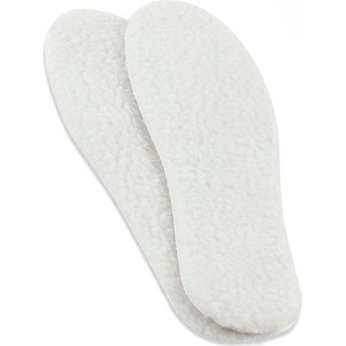 Semelles thermiques - Thermic Insoles - Taille universelle 36/46 - Couleur blanche - Confort polaire - Mixte
Semelles thermiques - Thermic Insoles - Taille universelle 36/46 - Couleur blanche - Confort polaire - Mixte
