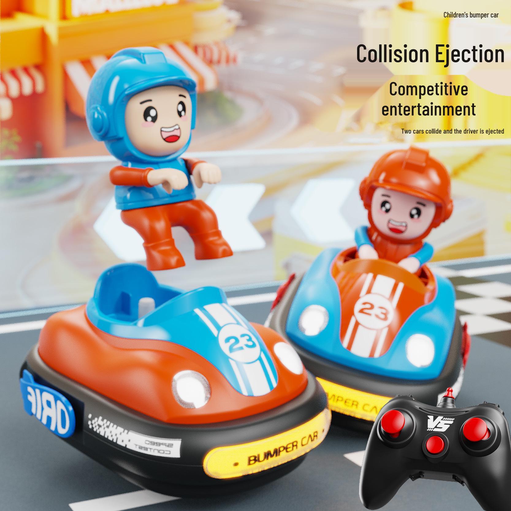 Children s Double Battle Bumper Car with 2.4G Remote Control - Drift, Eject, and Compete. Electric Go-Kart Toy Gift for Boys
Children s Double Battle Bumper Car with 2.4G Remote Control - Drift, Eject, and Compete. Electric Go-Kart Toy Gift for Boys