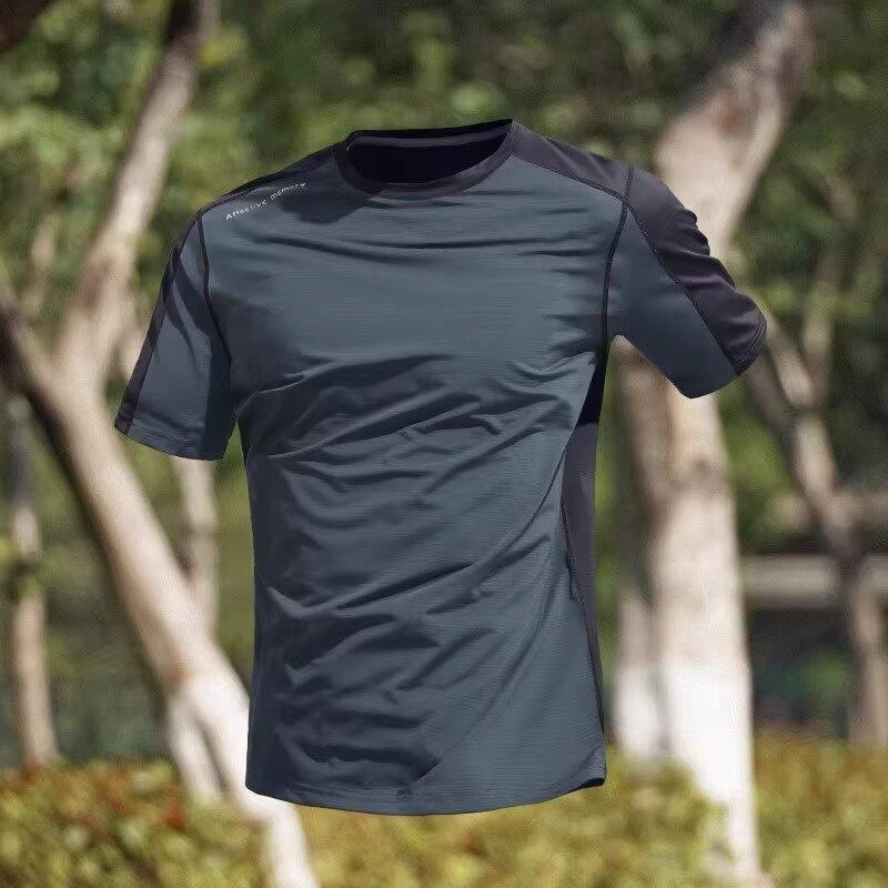 Men s Quick-Dry Ice Silk Short Sleeve Sports T-Shirt - Breathable Summer Running Top 3XL серый
Men s Quick-Dry Ice Silk Short Sleeve Sports T-Shirt - Breathable Summer Running Top 3XL серый