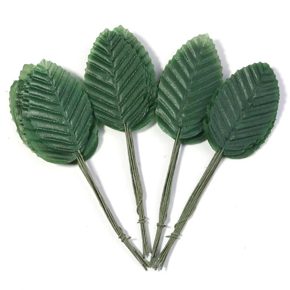 40Pcs Nylon Artificial Silk Rose Leaves Single Leaf Floral Decoration Leaf Artificial Green Leaves Wired Stem DIY Crafts зелёный
40Pcs Nylon Artificial Silk Rose Leaves Single Leaf Floral Decoration Leaf Artificial Green Leaves Wired Stem DIY Crafts зелёный