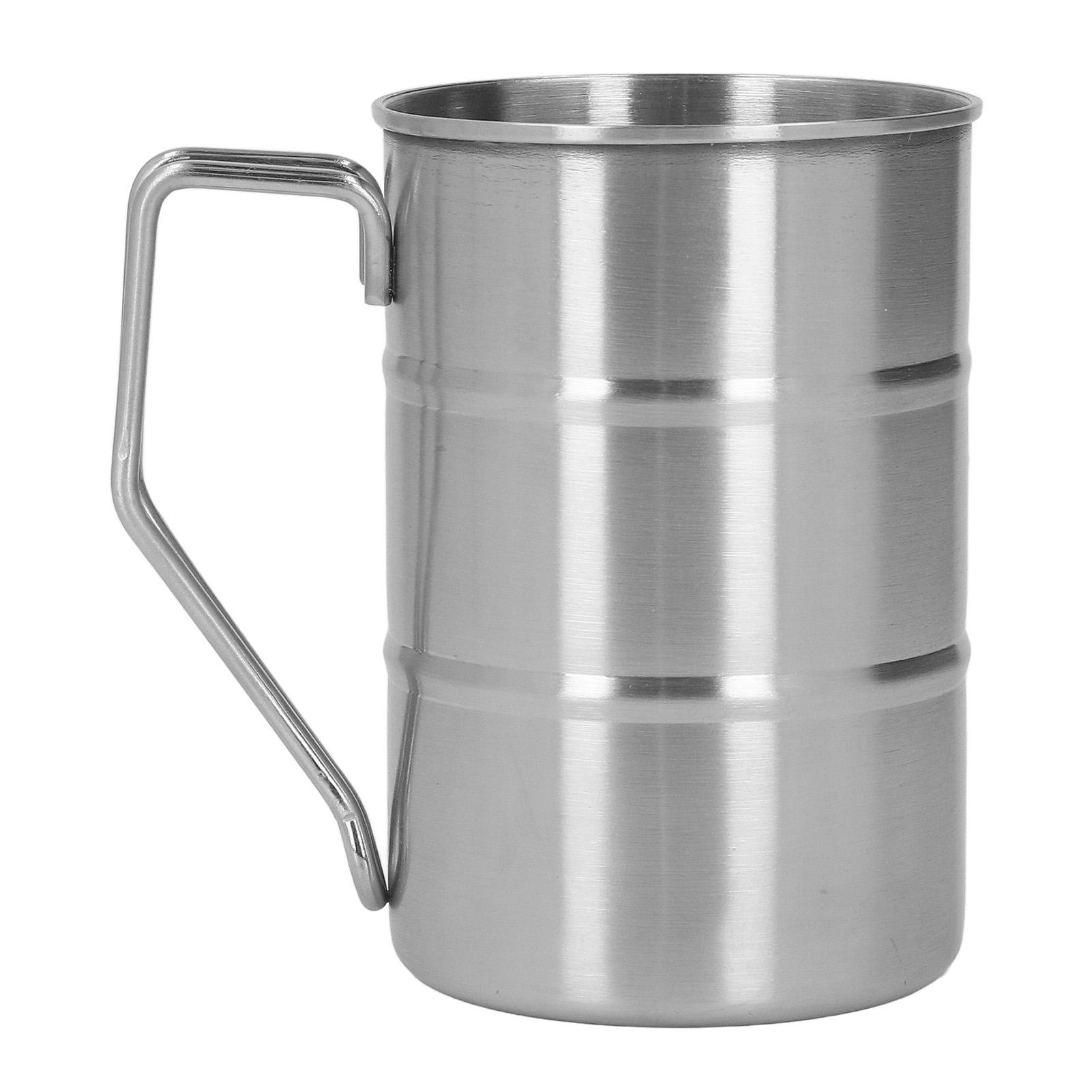 Stainless Steel Coffee Mug Large Capacity Stainless Steel Beer Mug with Handle for Home Restaurant
Stainless Steel Coffee Mug Large Capacity Stainless Steel Beer Mug with Handle for Home Restaurant