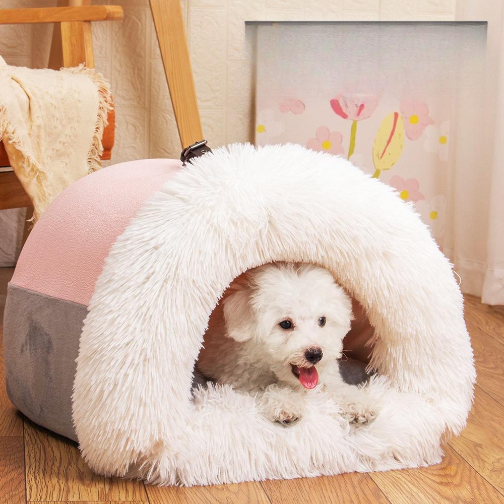 2026 New Spliced Portable Pet Nest Portable Autumn and Winter Warm Dog Kennel Moisture-proof Plush Cat Kennel Pet Supplies M розовый
2026 New Spliced Portable Pet Nest Portable Autumn and Winter Warm Dog Kennel Moisture-proof Plush Cat Kennel Pet Supplies M розовый