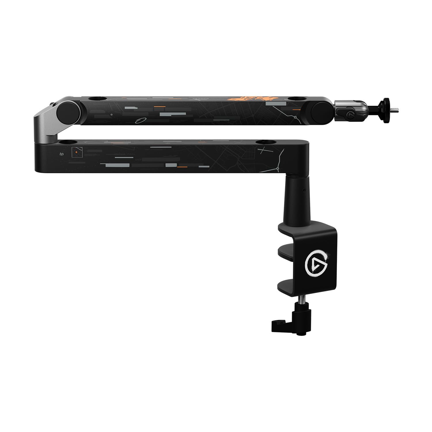 Тонкий микрофонный держатель Elgato Wave Mic Arm LP из серии Black Ops Special Edition. Подходит для установки снизу фиксированного монитора для «вызова». чёрный
Тонкий микрофонный держатель Elgato Wave Mic Arm LP из серии Black Ops Special Edition. Подходит для установки снизу фиксированного монитора для «вызова». чёрный