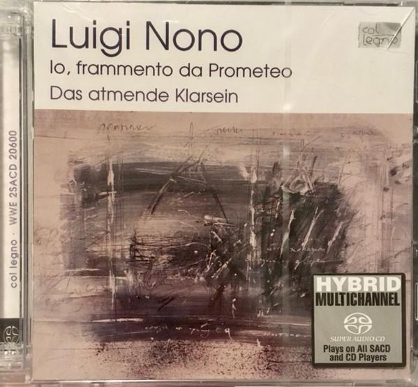 CD LUIGI NONO, ANDRÉ RICHARD, MONIKA B - Nono: Io Frammento Da Prometeo WWE2SACD20600 Col Legno 2003 Austria Classical Used
CD LUIGI NONO, ANDRÉ RICHARD, MONIKA B - Nono: Io Frammento Da Prometeo WWE2SACD20600 Col Legno 2003 Austria Classical Used