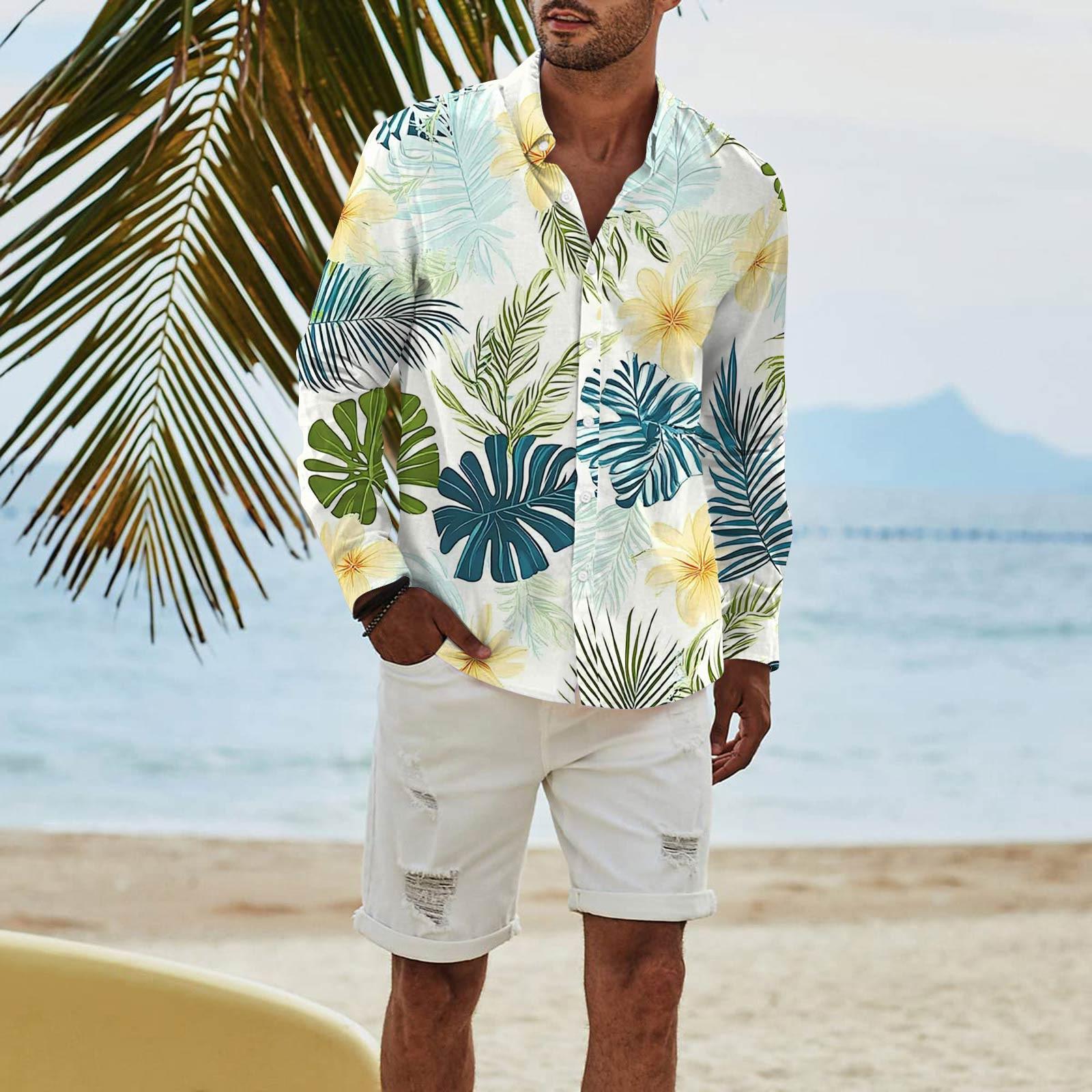 Men s Fashion Long Sleeve Printed Casual T Shirt Button Regular Fit Shirt Top L
Men s Fashion Long Sleeve Printed Casual T Shirt Button Regular Fit Shirt Top L