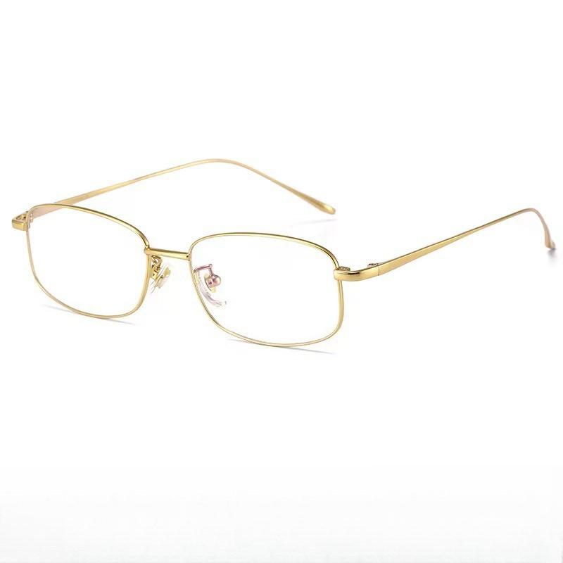Elegant And Fashionable Metal-Rimmed Spectacles Japanese-Style Gold-Wire Square Frames Ultra-Lightweight Eyeglasses Frames
Elegant And Fashionable Metal-Rimmed Spectacles Japanese-Style Gold-Wire Square Frames Ultra-Lightweight Eyeglasses Frames