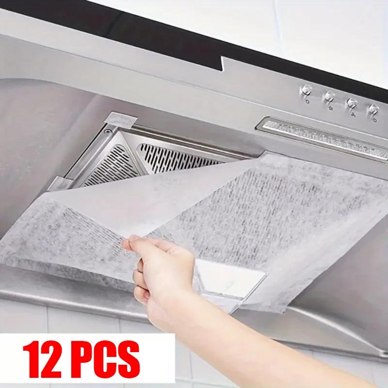 12PCS Disposable Oil-Absorbing Paper Kitchen Range Hood Attract Oiled Paper Filter Screen Side Suction Oil-absorbing Cotton
12PCS Disposable Oil-Absorbing Paper Kitchen Range Hood Attract Oiled Paper Filter Screen Side Suction Oil-absorbing Cotton