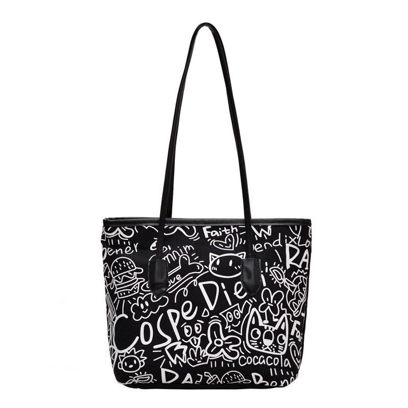 Women s 2025 Graffiti Canvas Tote - Large Capacity Shoulder Handbag чёрный
Women s 2025 Graffiti Canvas Tote - Large Capacity Shoulder Handbag чёрный