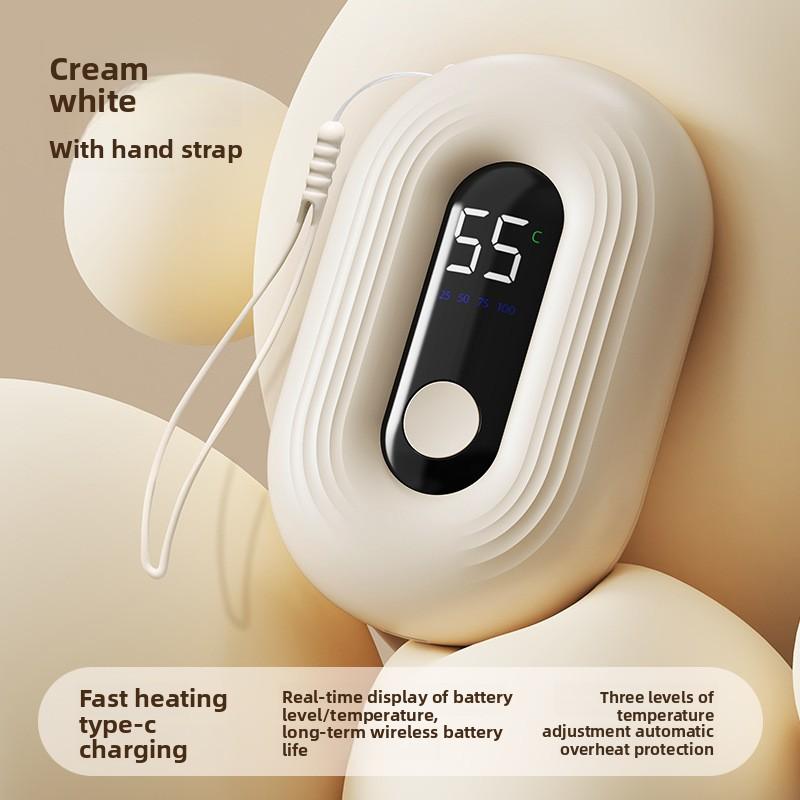 The Hand Warmer Digital Display Usb Charging Gift Box Comes With A Hand-Held Self-Heating Hand Warmer Mini Hand Warmer 1200mah білий
The Hand Warmer Digital Display Usb Charging Gift Box Comes With A Hand-Held Self-Heating Hand Warmer Mini Hand Warmer 1200mah білий