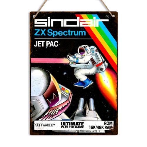 JET PAC ZX Spectrum Retro Metal Wall Tin Sign Vintage Game Box Art GiftAluminum 20x30cm(7.8x11.8inch)
JET PAC ZX Spectrum Retro Metal Wall Tin Sign Vintage Game Box Art GiftAluminum 20x30cm(7.8x11.8inch)