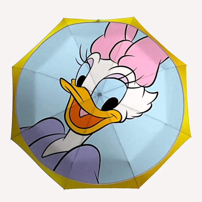 1pc Daisy Duck Automatic Folding Umbrella: Compact 8-rib Design Outdoor, Casual Accessory, Durable Canopy
1pc Daisy Duck Automatic Folding Umbrella: Compact 8-rib Design Outdoor, Casual Accessory, Durable Canopy