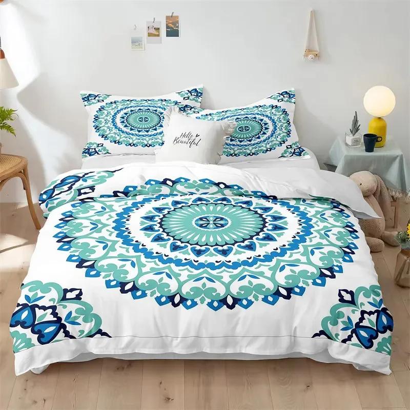 Comforter Bohemian Mandala Exotic Floral Bedding Set Ethnic Vintage Geometric Comforter King Full For Kids Teen Adults Comforter (quilt)-EU Single(135*200cm)3pcs
Comforter Bohemian Mandala Exotic Floral Bedding Set Ethnic Vintage Geometric Comforter King Full For Kids Teen Adults Comforter (quilt)-EU Single(135*200cm)3pcs