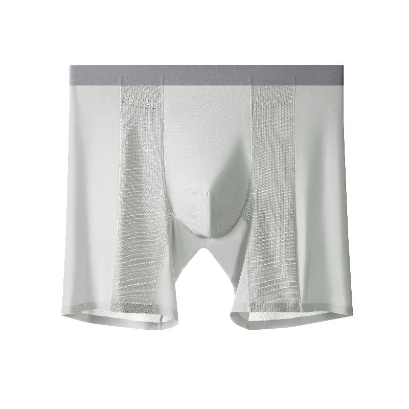 Бесшовное мужское нижнее белье Ice Silk, дышащее и удобное спортивное нижнее белье XL серый
Бесшовное мужское нижнее белье Ice Silk, дышащее и удобное спортивное нижнее белье XL серый