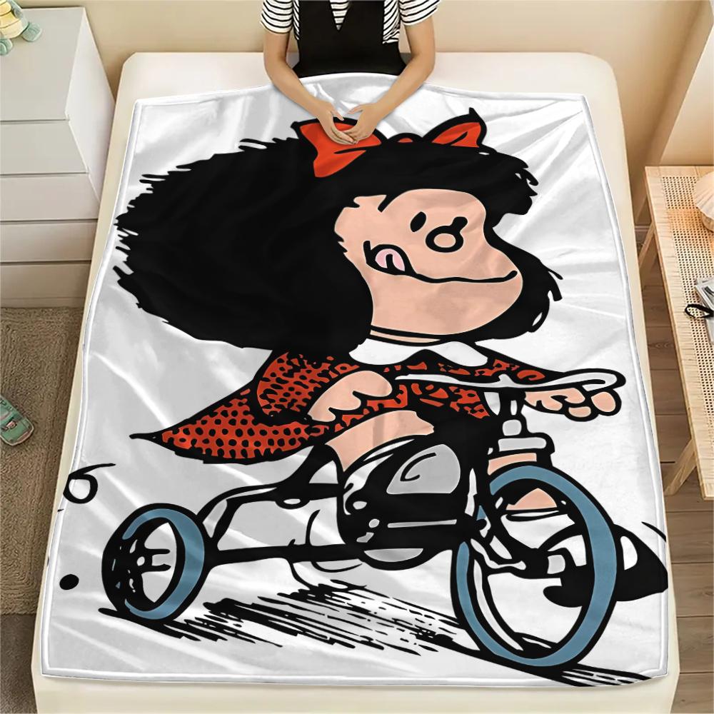 1PC Mafalda Print Flannel Blanket, High quality All Seasons, Home Decor, Warmth and Comfort, Perfect for Christmas Gifts 150cm x 200cm
1PC Mafalda Print Flannel Blanket, High quality All Seasons, Home Decor, Warmth and Comfort, Perfect for Christmas Gifts 150cm x 200cm