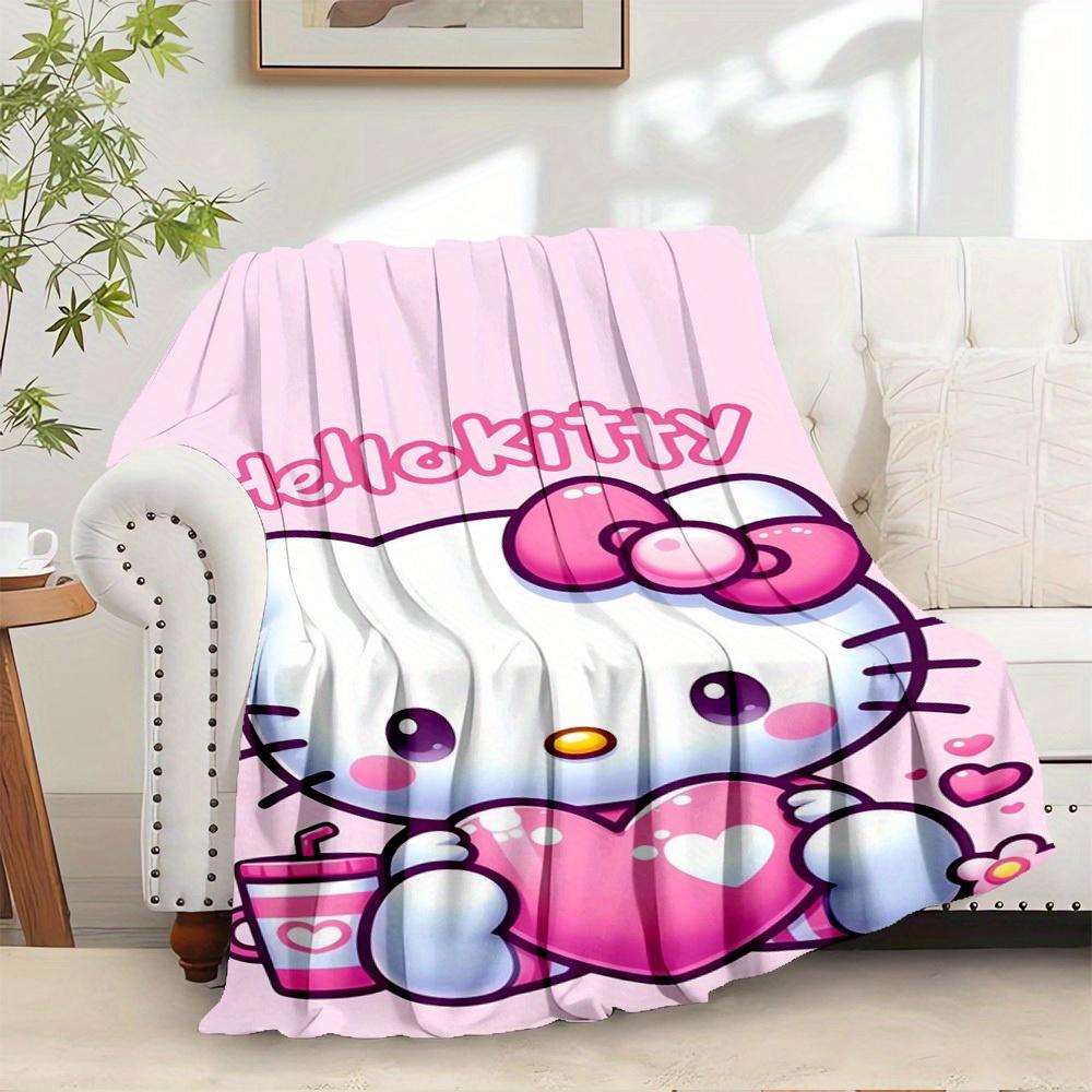 1pc Kuromi Cute Cartoon Character Home Flannel Blanket - Seasonal Universal Comfortable Washable Gift for All Ages, Suitable for All Family 130x150cm
1pc Kuromi Cute Cartoon Character Home Flannel Blanket - Seasonal Universal Comfortable Washable Gift for All Ages, Suitable for All Family 130x150cm