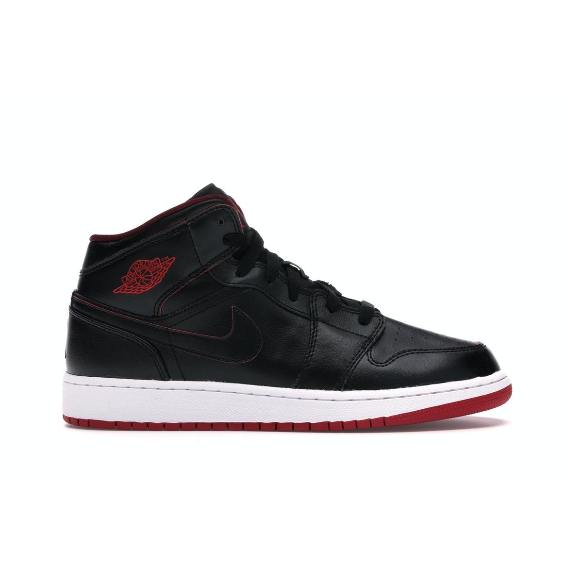 Air Jordan 1 Retro Mid GS Black Gym Red Детские кроссовки Черно-Белый-Спортивный-Красный 554725-028
Air Jordan 1 Retro Mid GS Black Gym Red Детские кроссовки Черно-Белый-Спортивный-Красный 554725-028