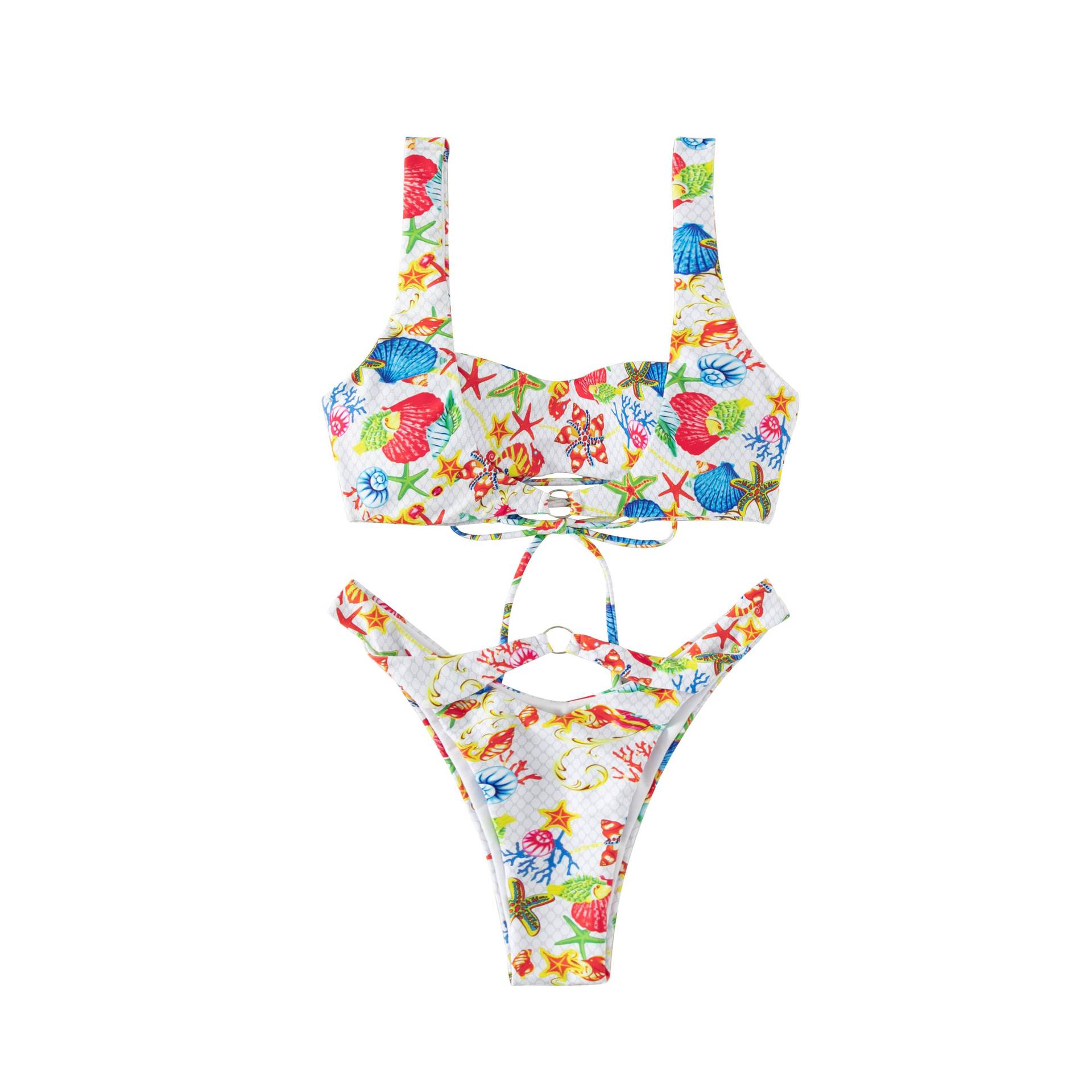 Женский многоцветный сексуальный купальник с разрезом и принтом высокого качества, комплекты бикини с лямкой на шее и принтом, ажурные комплекты бикини L белый
Женский многоцветный сексуальный купальник с разрезом и принтом высокого качества, комплекты бикини с лямкой на шее и принтом, ажурные комплекты бикини L белый